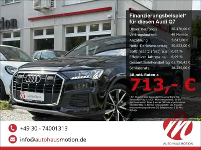 Gebraucht Audi Q7 S-Line 231 PS (169 kW) 2023 Mythosschwarz metallic SUV