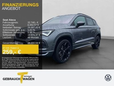 Gebraucht Seat Ateca FR 150 PS (110 kW) 2024 Grau SUV