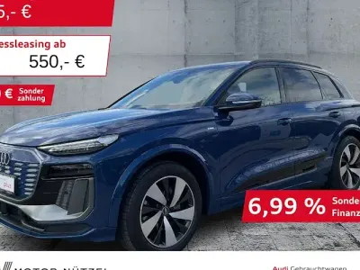 Używany Audi Q6 e-tron S-Line 285 kW (388 KM) 2024 Niebieski SUV