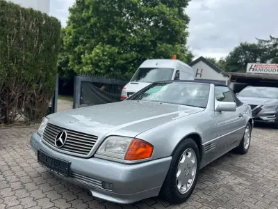 Gebraucht Mercedes SL500 333 PS (244 kW) 1992 Silber Cabrio