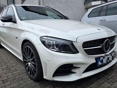 Gebraucht Mercedes C300e AMG 320 PS (235 kW) 2020 Weiß Limousine