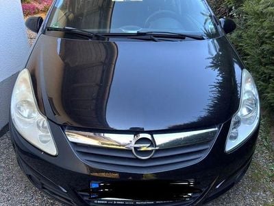 Second-hand Opel Corsa Edition 60 CP (44 kW) 2009 Negru Hatchback