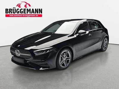 Schwarz Gebraucht 2025 Mercedes A180 AMG line Kleinwagen | 30.990 € (Fairer Preis)