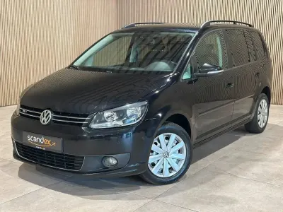 Gebraucht VW Touran 105 PS (77 kW) 2011 Schwarz Van / Kleinbus