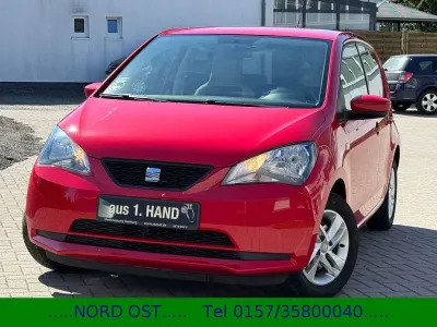 Używany Seat Mii Style 60 KM (44 kW) 2013 Czerwony Hatchback