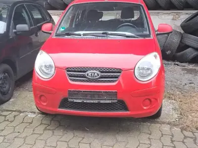 Brugt Kia Picanto 78 HK (57 kW) 2009 Rød Hatchback
