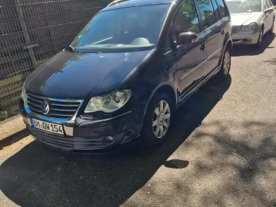 Gebraucht VW Touran 140 PS (102 kW) 2007 Schwarz Van / Kleinbus