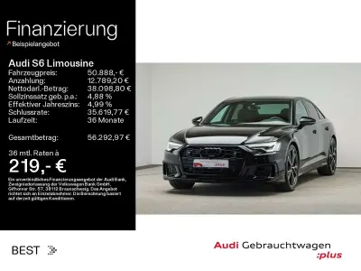 Gebraucht Audi S6 Ambiente 344 PS (253 kW) 2024 Brillantschwarz Limousine