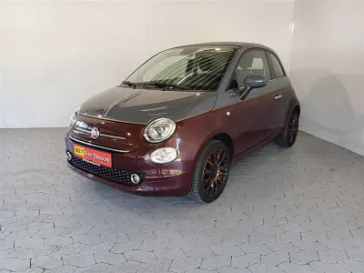 Używany Fiat 500 Collezione 69 KM (50 kW) 2019 Purpurowy Kabriolet