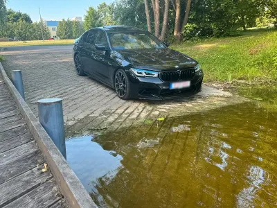 Gebraucht BMW M550 449 PS (330 kW) 2018 Schwarz Limousine