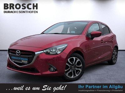 Gebraucht Mazda 2 Sky 90 PS (66 kW) 2015 Rot Kleinwagen