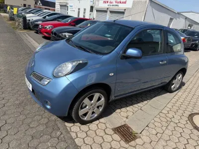 Gebraucht Nissan Micra I-Way 65 PS (47 kW) 2010 Blau Kleinwagen