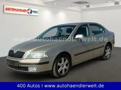 Brugt Skoda Octavia Elegance 105 HK (77 kW) 2005 Beige Sedan