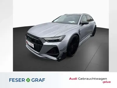 Brugt Audi RS6 Ambiente 740 HK (544 kW) 2022 Sølv Stationcar