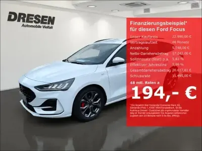 Gebraucht Ford Focus ST-Line 126 PS (92 kW) 2025 Weiss Kombi
