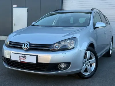 Usata VW Golf VI Comfortline 122 CV (89 kW) 2011 Argento Utilitaria