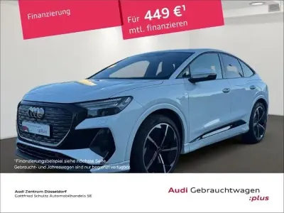 Gebraucht Audi Q4 Sportback e-tron S-Line 150 kW (204 PS) 2023 Weiss SUV