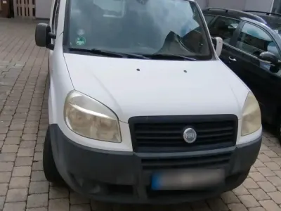 Gebraucht Fiat Doblò 75 PS (55 kW) 2006 Weiß Van / Kleinbus