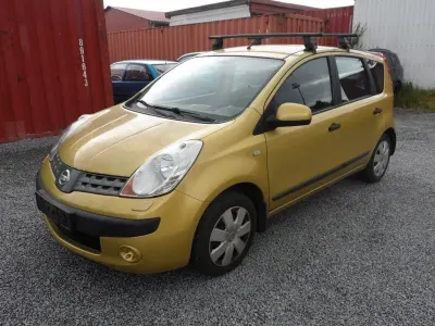 Gebraucht Nissan Note Acenta 110 PS (80 kW) 2007 Gelb Kleinwagen