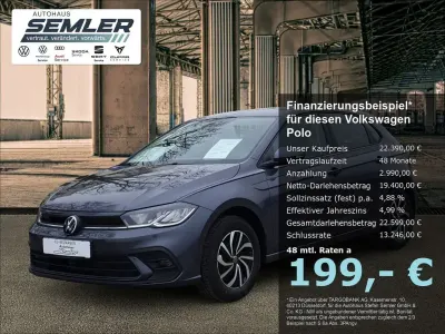 Gebraucht VW Polo Life 95 PS (69 kW) 2025 Rauchgrau metallic Kleinwagen