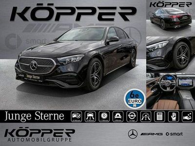 Gebraucht Mercedes E300 Advanced 313 PS (230 kW) 2024 Obsidianschwarz Limousine