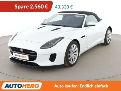Gebraucht Jaguar F-Type 340 PS (250 kW) 2019 Fuji/polaris white Cabrio