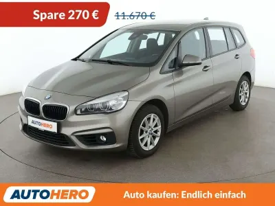 Gebraucht BMW 218 Gran Tourer 140 PS (102 kW) 2017 Silber Van / Kleinbus