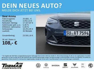 Gebraucht Seat Arona FR 116 PS (85 kW) 2024 Magnetic grau metallic SUV