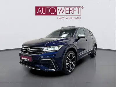 Gebraucht VW Tiguan Allspace Pro 200 PS (147 kW) 2023 Blau SUV