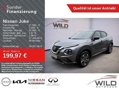 Neu Nissan Juke N-Connecta 114 PS (83 kW) 2026 Schwarz SUV