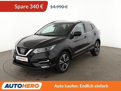 Schwarz Gebraucht 2017 Nissan Qashqai 360º SUV | 14.650 € (Fairer Preis)