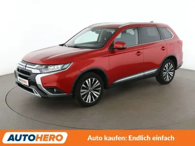 Gebraucht Mitsubishi Outlander Diamant Edition 150 PS (110 kW) 2019 Rot SUV