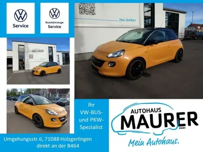 Gebraucht Opel Adam 101 PS (74 kW) 2017 Orange Kleinwagen