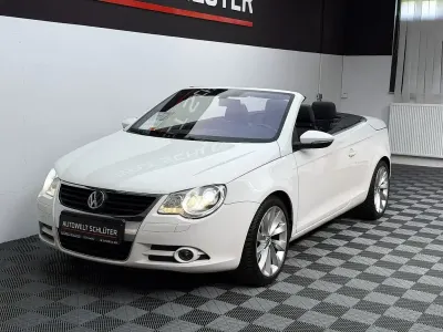 Gebraucht VW Eos 140 PS (102 kW) 2008 Weiß Cabrio