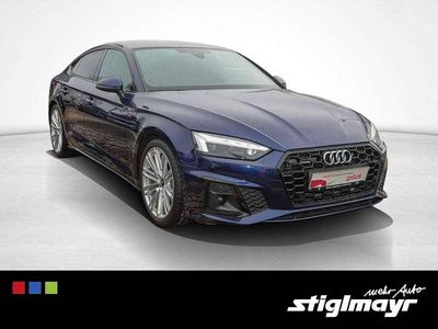Gebraucht Audi A5 Sportback S-Line 204 PS (150 kW) 2022 Navarrablau metallic Kleinwagen