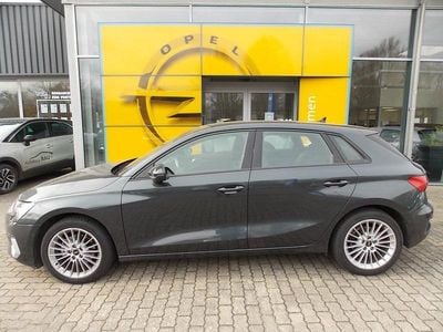 Gebraucht Audi A3 Advanced 110 PS (80 kW) 2023 Schwarz Limousine