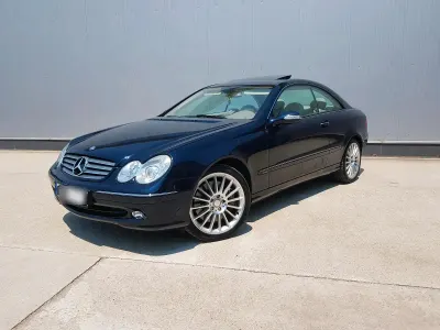 Gebraucht Mercedes CLK500 Elegance 306 PS (225 kW) 2005 Blau Coupé