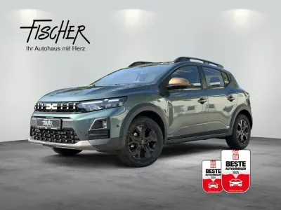Neu Dacia Sandero Extreme 122 PS (89 kW) 2026 Zeder grün Kleinwagen