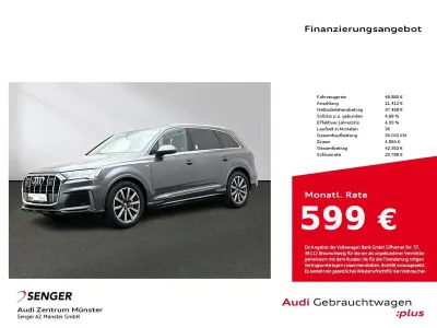 Brugt Audi Q7 S-Line 381 HK (280 kW) 2020 Grå SUV