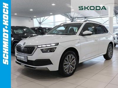 Gebraucht Skoda Kamiq Clever 110 PS (80 kW) 2021 Moonweiß perleffekt SUV