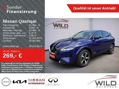 Gebraucht Nissan Qashqai N-Connecta 190 PS (139 kW) 2023 Blau SUV