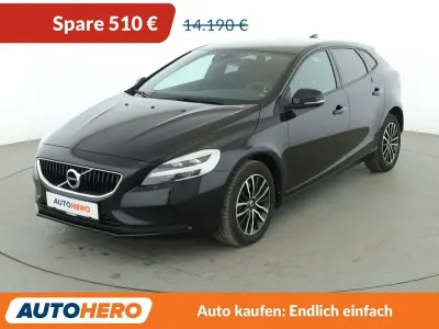 Gebraucht Volvo V40 Momentum 122 PS (89 kW) 2018 Schwarz Kombi