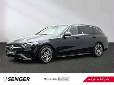 Brugt Mercedes C300e AMG 313 HK (230 kW) 2025 Sort Stationcar