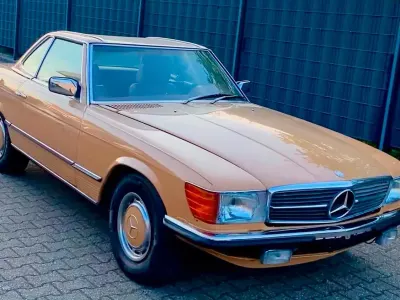 Gebraucht Mercedes SL450 200 PS (147 kW) 1975 Braun Cabrio