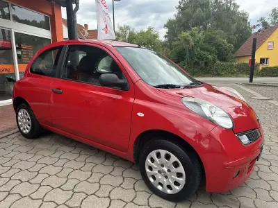 Gebraucht Nissan Micra Visia 65 PS (47 kW) 2009 Rot Kleinwagen