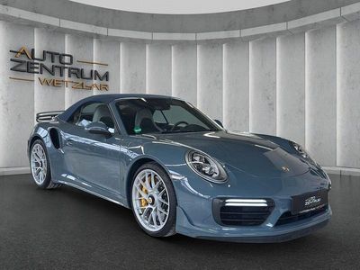 Gebraucht Porsche 911 Turbo S Cabriolet 581 PS (427 kW) 2017 Graphitblau Cabrio