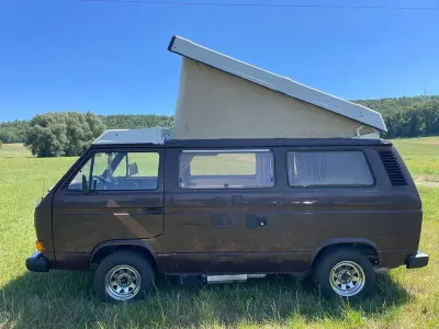 Gebraucht VW T3 77 PS (56 kW) 1984 Braun Van