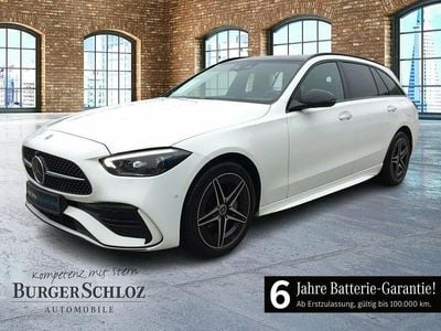 Gebraucht Mercedes C300e AMG 313 PS (230 kW) 2022 Unilack polarweiß Kombi