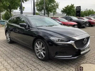 Gebraucht Mazda 6 Sports-Line 194 PS (142 kW) 2022 Schwarz Kombi