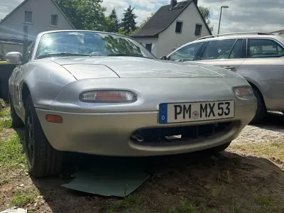 Używany Mazda MX5 116 KM (85 kW) 1992 Srebrny Kabriolet
